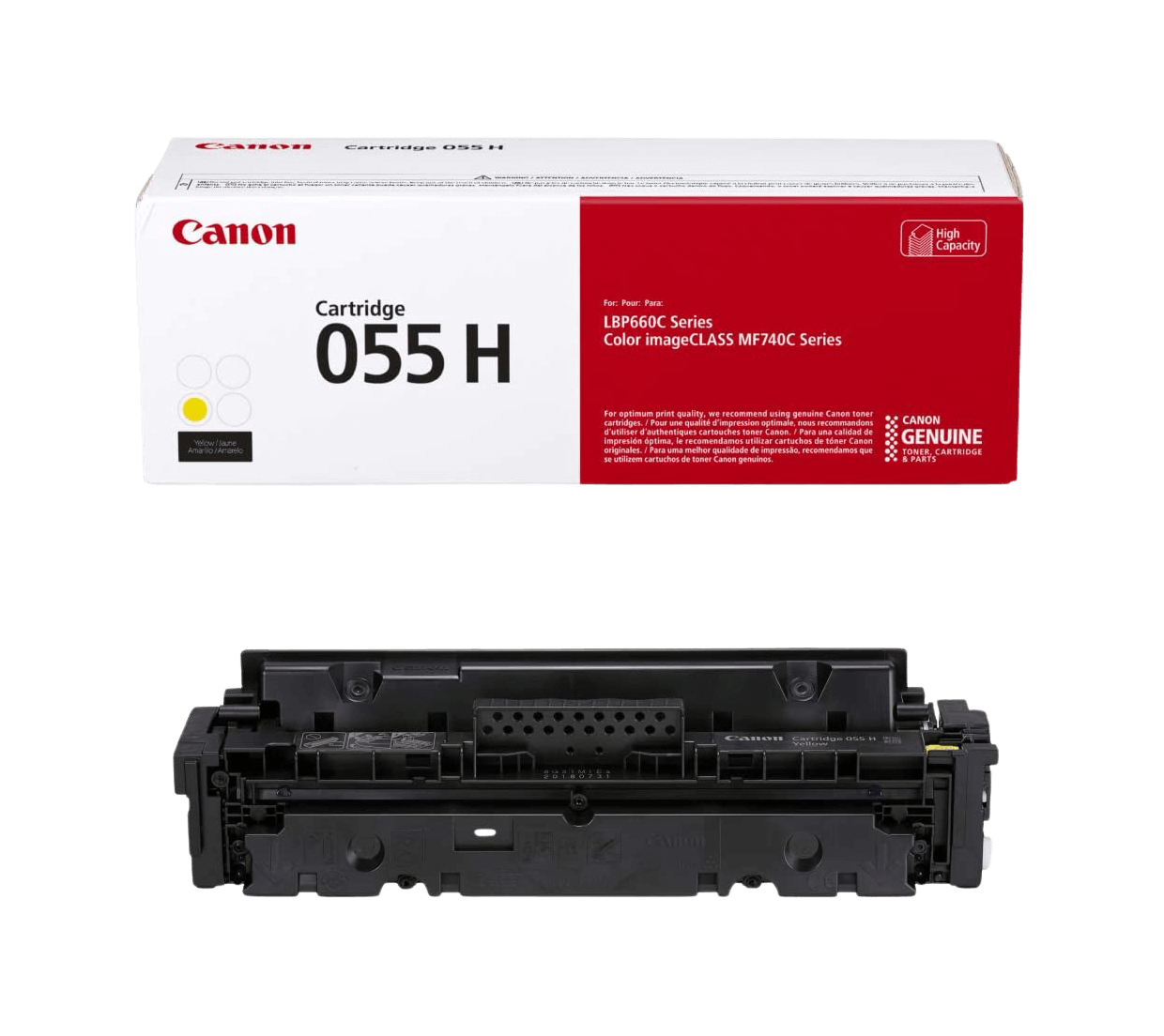 3017C002 Canon 055H gul XL toner - 5900 sider - Original