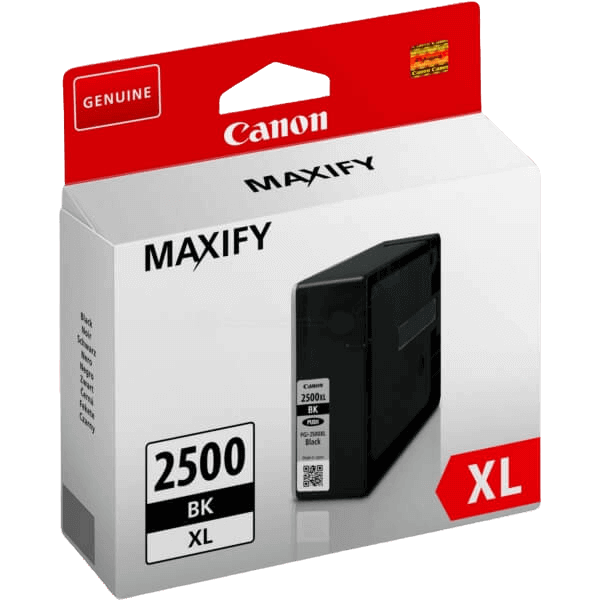 9254B001 Canon PGI-2500BKXL sort Printerpatron - 70.9 ml. - Original
