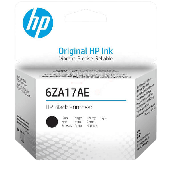 HP 6ZA17AE sort printhoved - Original