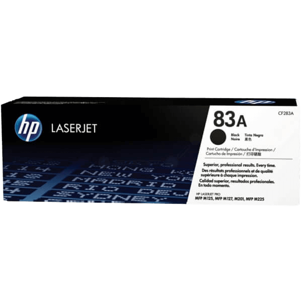 CF283A HP 83A sort toner - 1500 sider - Original