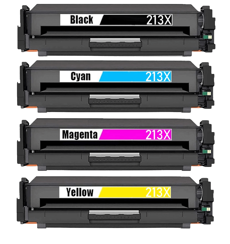 4 stk. XL HP 213X Printerpatron rabatpakke - Kompatibel