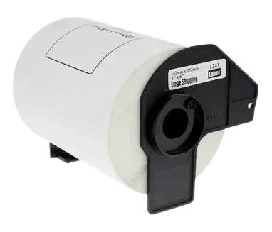 Brother DK11241 Hvid 102 x 152 mm, 200 stk. Printerpatron - Kompatibel