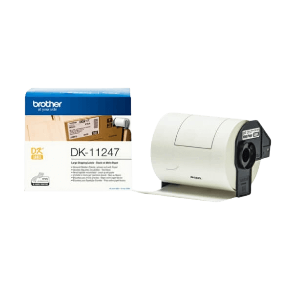 Brother DK11247 Hvid 103 x 164 mm Printerpatron - Original