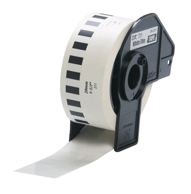 Brother DK22211 Hvid 29mm x 15,24m Printerpatron - Kompatibel