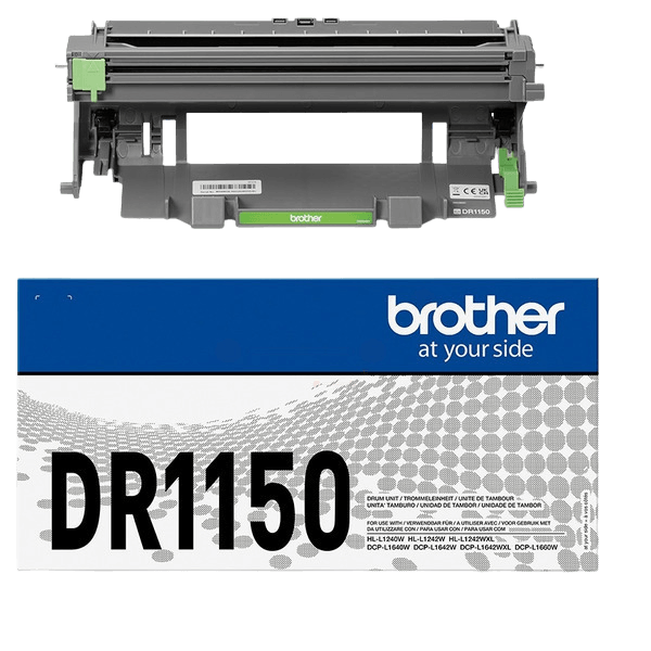 Brother DR1150 sort drum - 10000 sider - Original