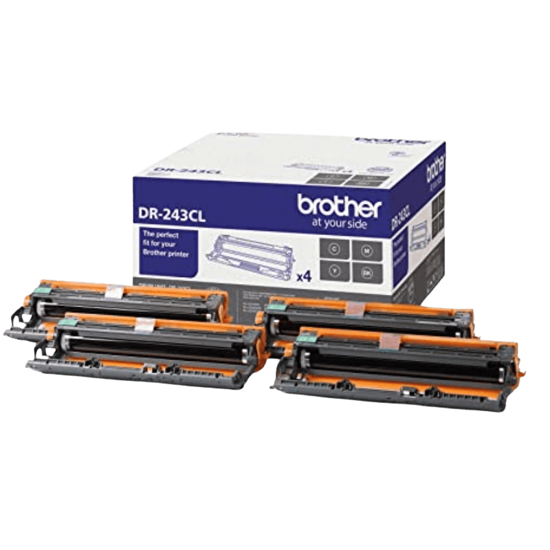 Brother DR-243CL CMYK Printerpatron - 18000 sider - Tilbehør - Original