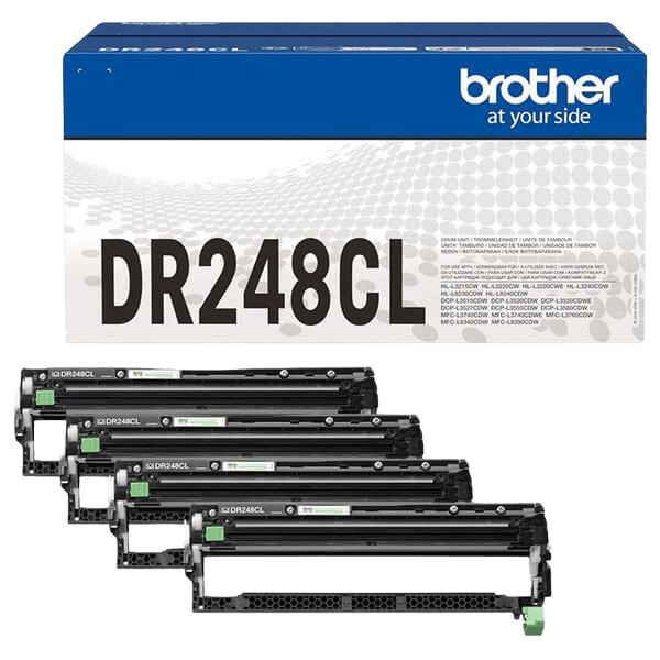 Brother DR248CL CMYK Printerpatron - 30000 sider - Original