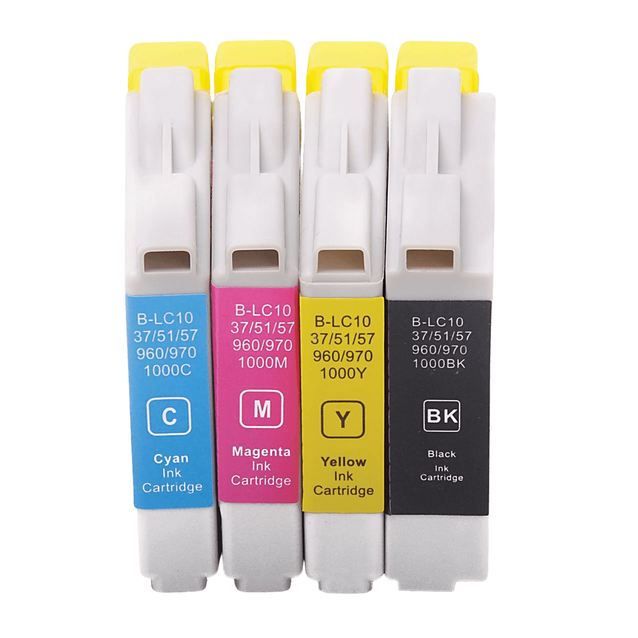 4 stk. Brother LC1000 Printerpatron rabatpakke - Kompatibel
