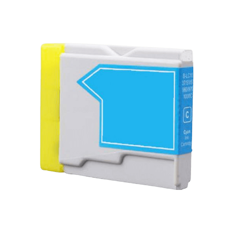 Brother LC-1000C cyan Printerpatron - 12 ml. - Kompatibel