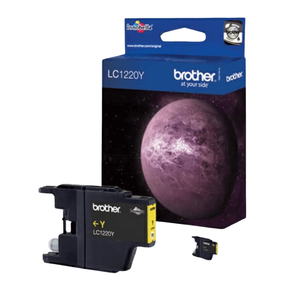 Brother LC1220Y gul Printerpatron - 300 sider - Original