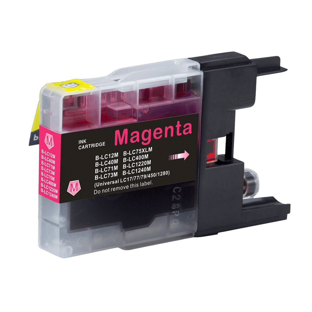 Brother LC-1240M magenta XL Printerpatron - 20 ml. - Kompatibel