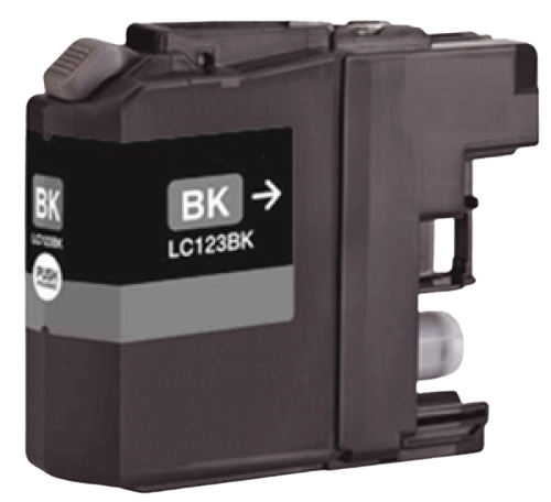 Brother LC129BK sort XL Printerpatron - 2400 sider - Kompatibel