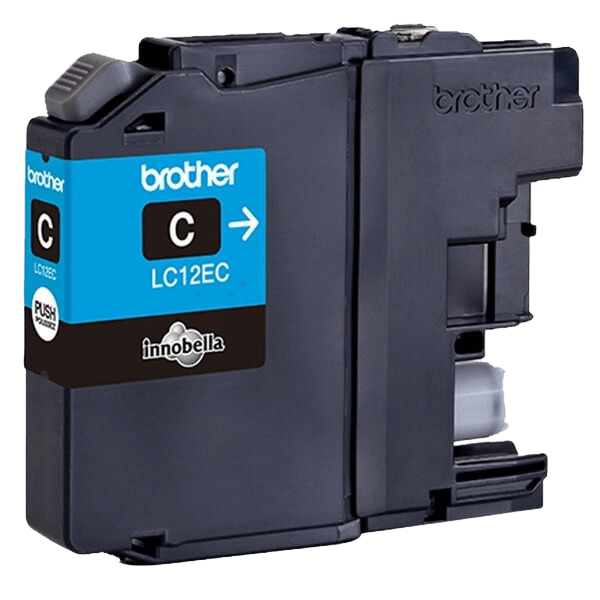 Brother LC12EC cyan Printerpatron - 1200 sider - Original