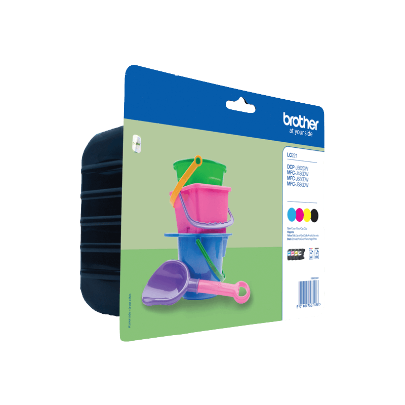 Brother LC221 CMYK Printerpatron - Original