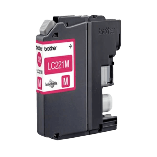 Brother LC221M magenta Printerpatron - 260 sider - Original
