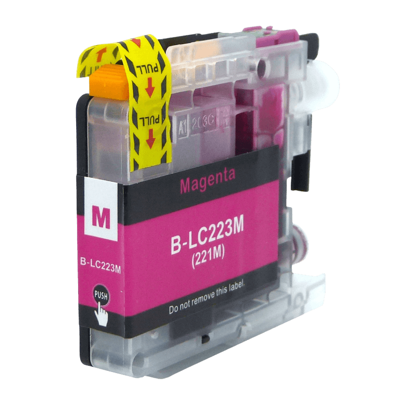 Brother LC-223M magenta Printerpatron - 10,6 ml. - Kompatibel