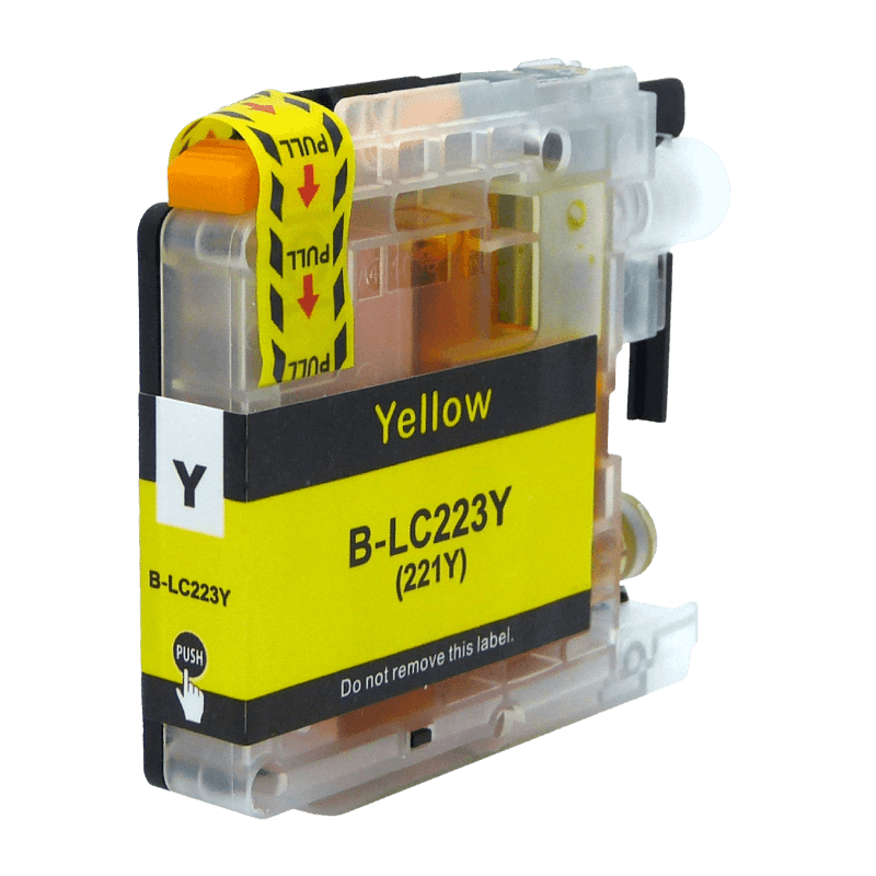Brother LC-223Y gul Printerpatron - 10,6 ml. - Kompatibel