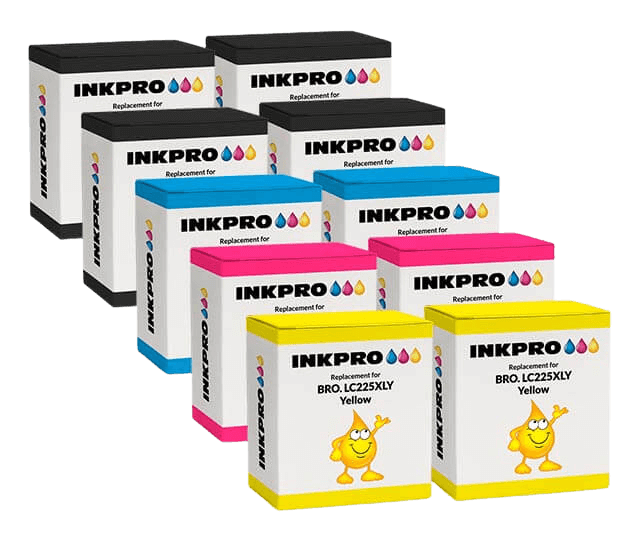 10 stk. XL Brother LC227 Printerpatron rabatpakke - Kompatibel