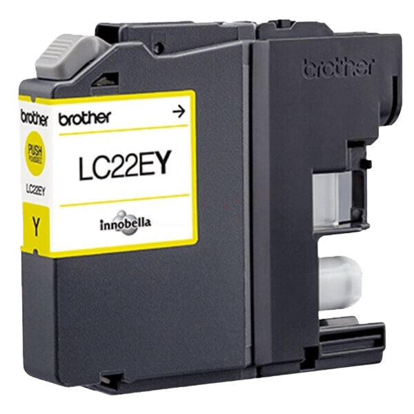 Brother LC22EY gul Printerpatron - Original