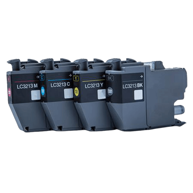 4 stk. Brother LC3213 Printerpatron rabatpakke - Kompatibel
