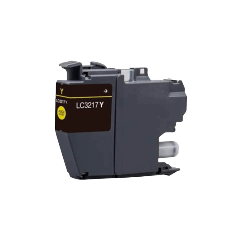 Brother LC-3217Y gul Printerpatron - 550 sider - Kompatibel