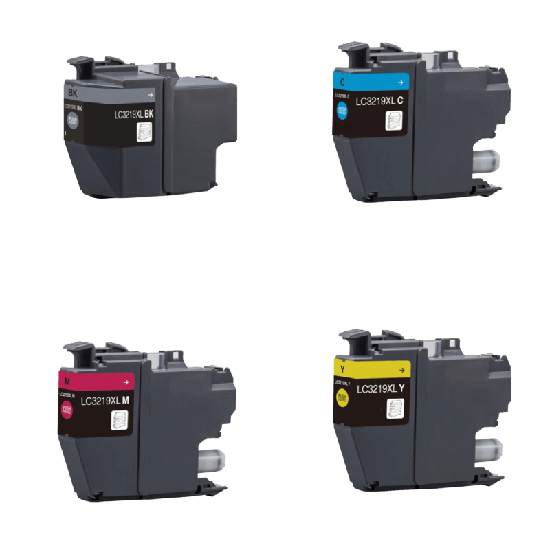 4 stk. XL Brother LC3219XL Printerpatron rabatpakke - Kompatibel