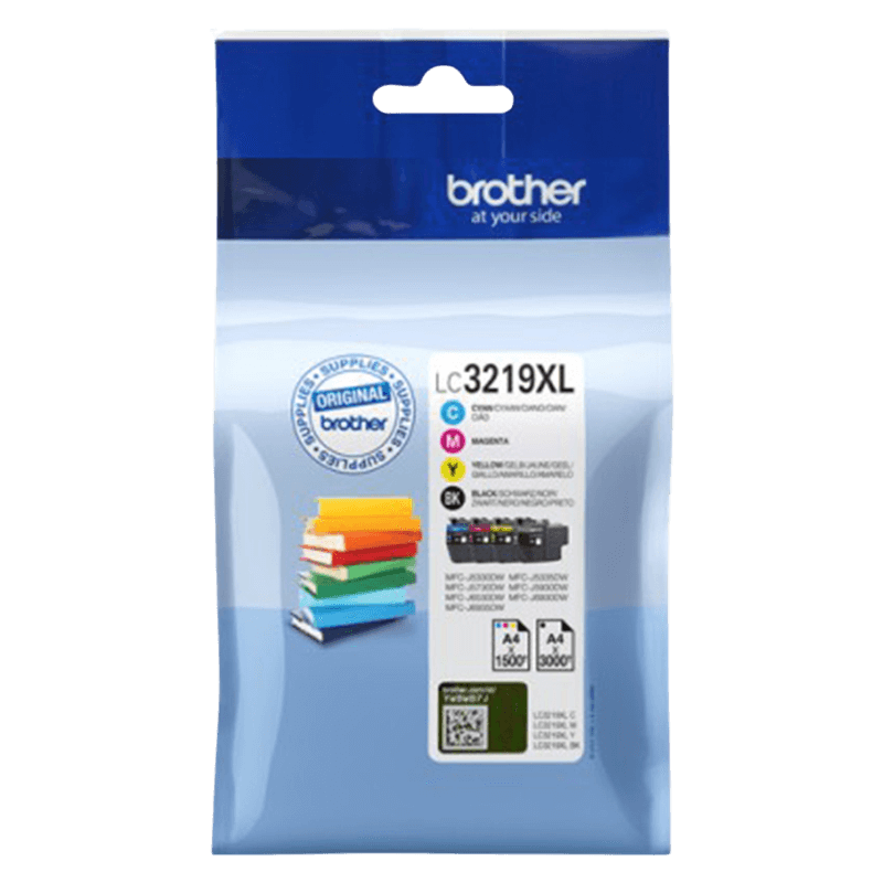 Brother LC3219XL CMYK XL Printerpatron - 7500 sider - Original