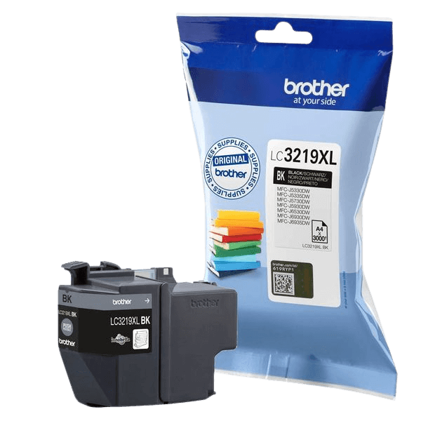 Brother LC3219XLBK sort XL Printerpatron - 3000 sider - Original