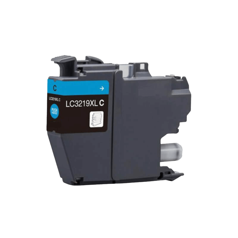 Brother LC-3219XLC cyan XL Printerpatron - 1500 sider - Kompatibel