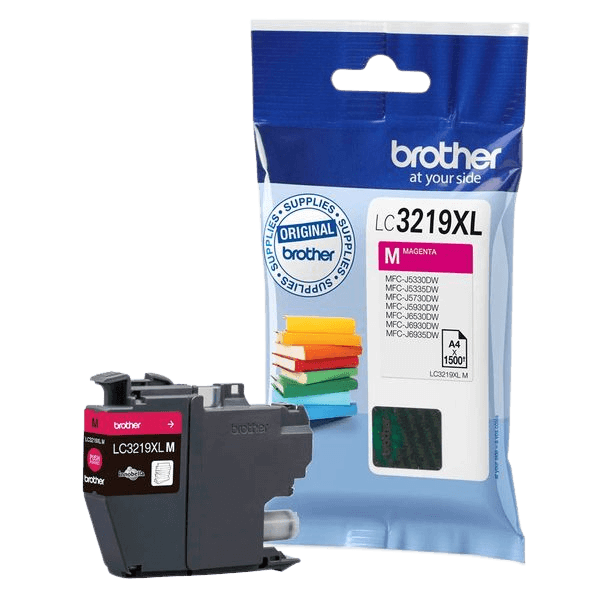 Brother LC3219XLM magenta XL Printerpatron - 1500 sider - Original