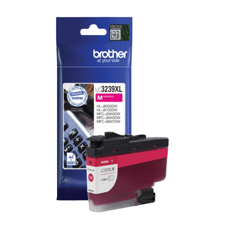 Brother LC3239XLM magenta XL Printerpatron - 5000 sider - Original