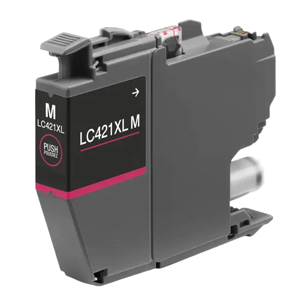 Brother LC421XLM magenta XL Printerpatron - 500 sider - Kompatibel