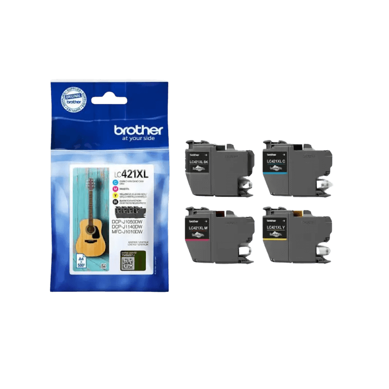 Brother LC421XLVALDR CMYK XL Printerpatron - 2000 sider - Original