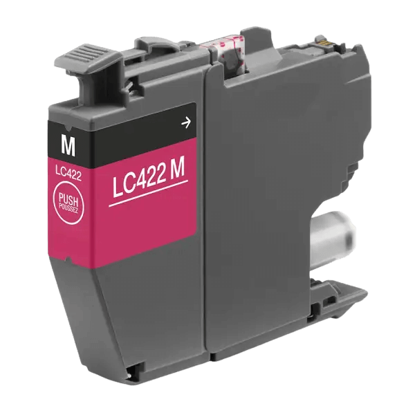 Brother LC422M magenta Printerpatron - 550 sider - Kompatibel