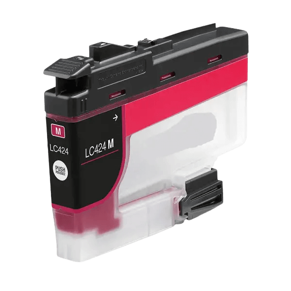 Brother LC424M magenta Printerpatron - 750 sider - Kompatibel