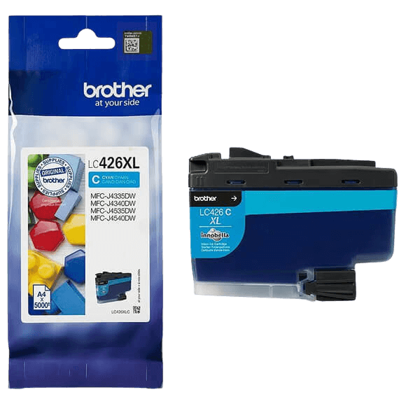 Brother LC426XLC cyan XL Printerpatron - 5000 sider - Original