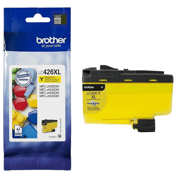 Brother LC426XLY gul XL Printerpatron - 5000 sider - Original