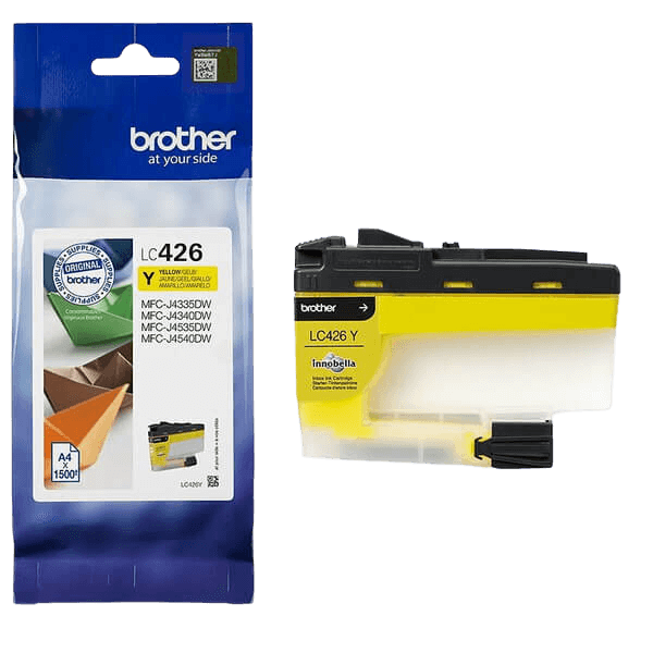 Brother LC426Y gul Printerpatron - 1500 sider - Original
