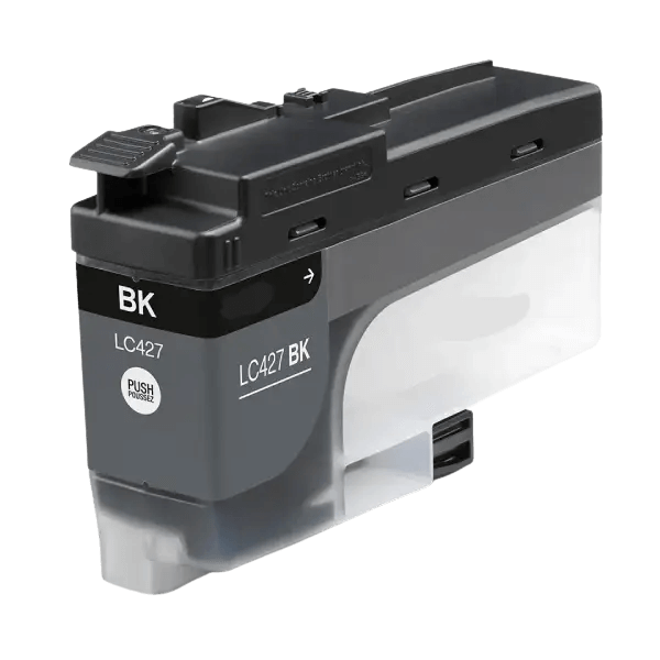 Brother LC427BK sort Printerpatron - 3000 sider - Kompatibel