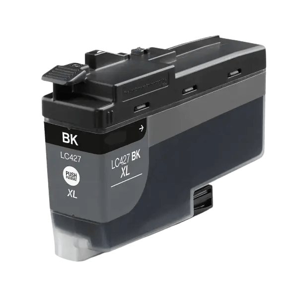 Brother LC427XLBK sort XL Printerpatron - 6000 sider - Kompatibel