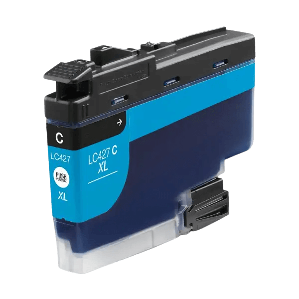 Brother LC427XLC cyan XL Printerpatron - 5000 sider - Kompatibel
