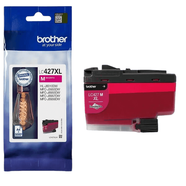 Brother LC427XLM magenta XL Printerpatron - 5000 sider - Original