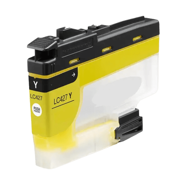 Brother LC427XLY gul XL Printerpatron - 5000 sider - Kompatibel