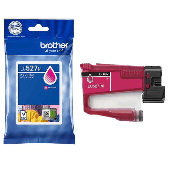 Brother LC527M magenta Printerpatron - 900 sider - Original