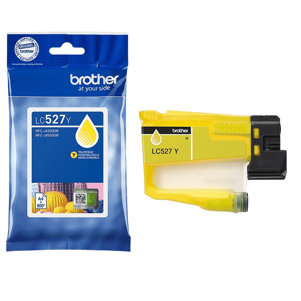 Brother LC527Y gul Printerpatron - 900 sider - Original
