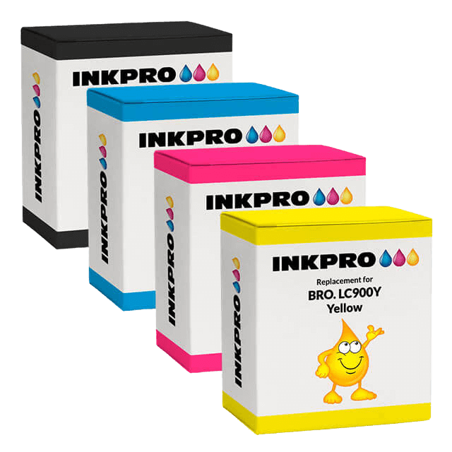 4 stk. Brother LC900 Printerpatron rabatpakke - Kompatibel