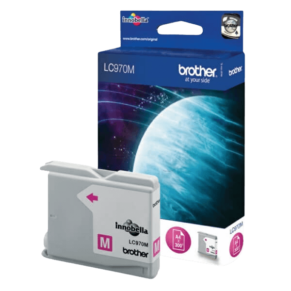 Brother LC970M magenta Printerpatron - 300 sider - Original