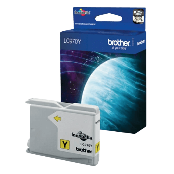 Brother LC970Y gul Printerpatron - 300 sider - Original