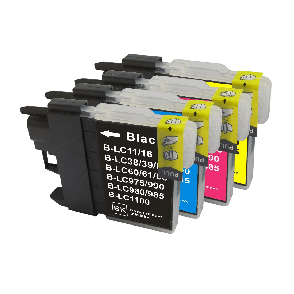 4 stk. XL Brother LC980 Printerpatron rabatpakke - Kompatibel