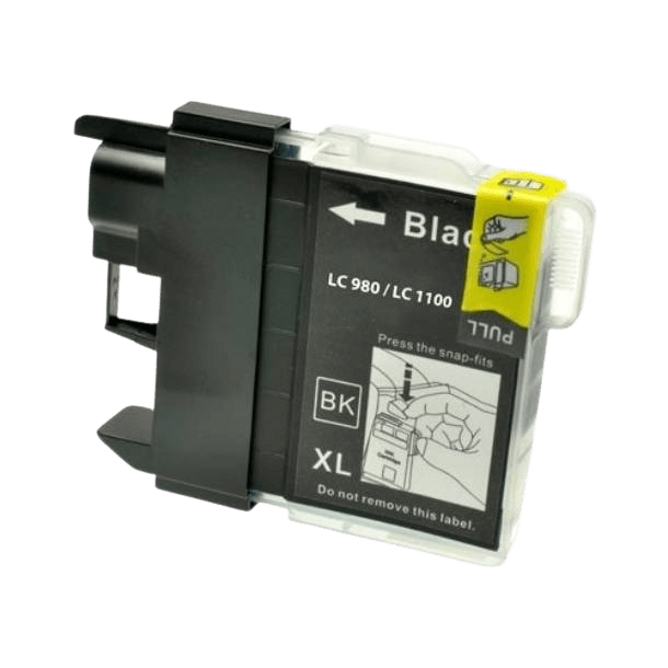 Brother LC-980BK sort XL Printerpatron - 15 ml. - Kompatibel